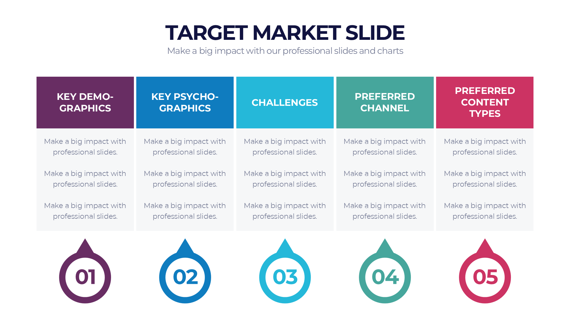 Target Market slide 6